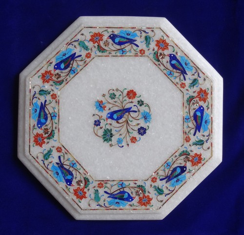 Handmade weißer marmor - 12",