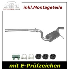 Mittelschalldämpfer für