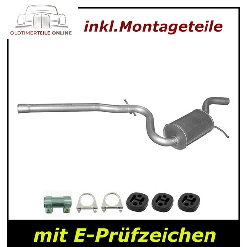 Mittelschalldämpfer für