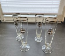 Warsteiner 4x Bierglas 0,3 l Bierglas Pokal Tulpe Warsteiner