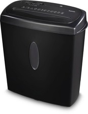 Hama Aktenvernichter 50543 HOME X10CD Schwarz 15 Liter Papier CD´s Kart. B Ware