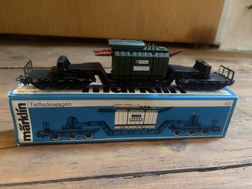 Märklin 4617 tiefladewagen - märklin,