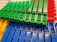 50 Wäscheklammern KUNSTSTOFF