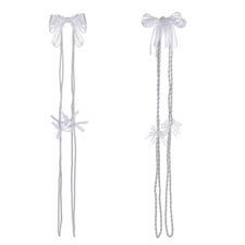 Elegant Wedding Lasso Rope for Catholic Ceremonies with Delicate Bowknot