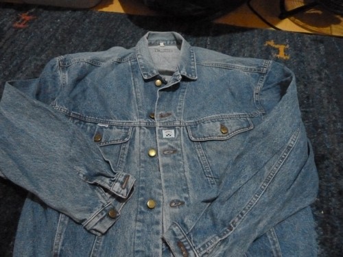 Checker jeansjacke 80er - jeansjacke, jahre