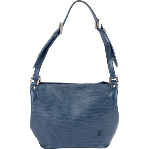 Louis vuitton blue epi - louis, leather