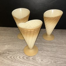 Dessertbecher Aus Glas In Eishörnchenoptik