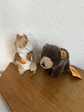 Steiff Goldy Browny 12 Stofftier Plüsch Braunbär 040207 2150/12 Gold Hamster