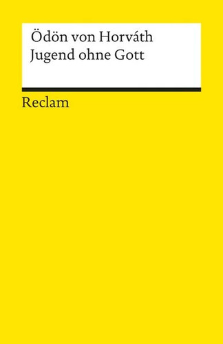 Jugend ohne gott roman - ohne,