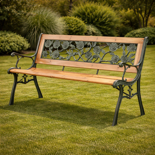 Antik gartenbank holz mit - antik,