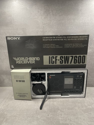 Sony icf sw7600 - sony, icf-sw7600