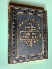 Thomas von Kempen 1884 vier Bücher von der Nachfolge Christi Buch alt