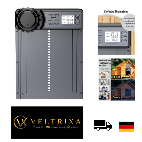 Automatische hühnerklappe - automatische,