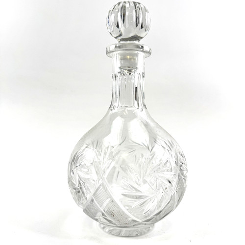 Vtg bleikristall karaffe - bleikristall, |