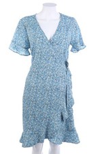 ONLY Wickelkleid L Blau #6644