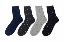 Paar pois socken blau - 4,