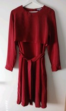 COS ❤️ Neu mit Etikett ♡ Kleid Gr. 38 Burgunderrot