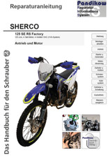 Reparaturanleitung RIS Sherco 125 SE RS Factory, 4T, Antrieb und Motor