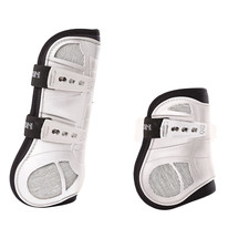 Eskadron Gamaschen FLEXISOFT AIR TON-IN-TON weiß vorne, hinten oder Set