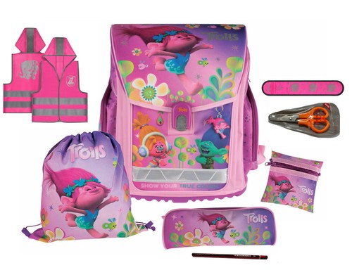 Trolls schulranzen set - trolls, schulranzen-set