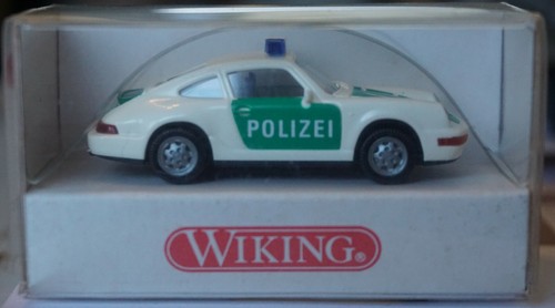 Wiking modellauto auto - auto, polizei