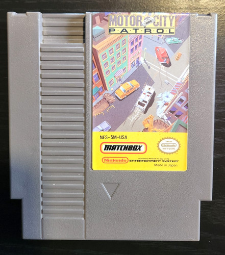 Motor city patrol nes - patrol,