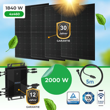Mini-PV-Anlage 1840 Watt –