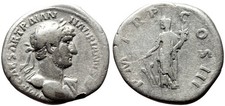 Römisches Imperium Kaiser Hadrian 117-138 n. Chr RIC 394 Denar 120 Rom 790/22E