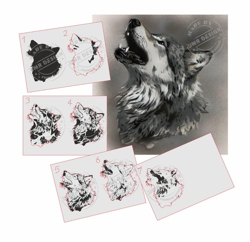 363 wolf step - wolf, by
