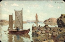 Künstler Ak Norwegen