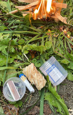 NEU Holzwolle Paraffin Feuer