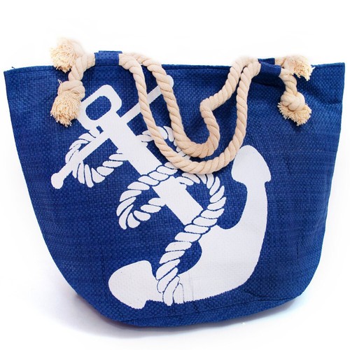 Anker stofftasche strandtasche - anker,