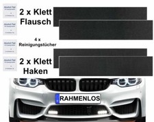 2x Kennzeichenhalter Klett Rahmenlos Nummernschildhalter /// Für KFZ Kennzeichen