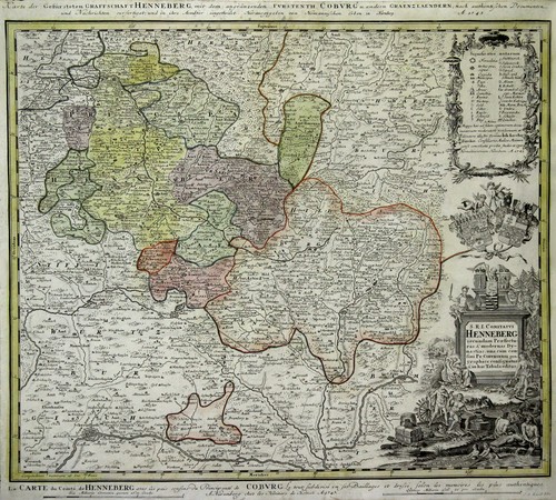 Henneberg grafschaft original - henneberg,