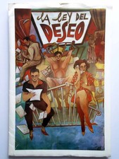 La Ley del Deseo - Carmen Maura - Helga Line - engl./span. Ausgabe - Presseheft