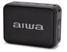 Aiwa BS-200BK Bluetooth Lautsprecher tragbar wasserdicht TWS schwarz kompakt