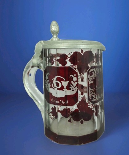 L0693 bierkrug mit - bierkrug,