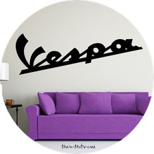Wandtattoo Vespa