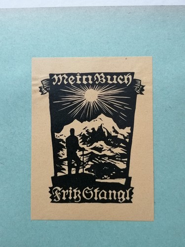 Exlibris fritz stangl - fritz,