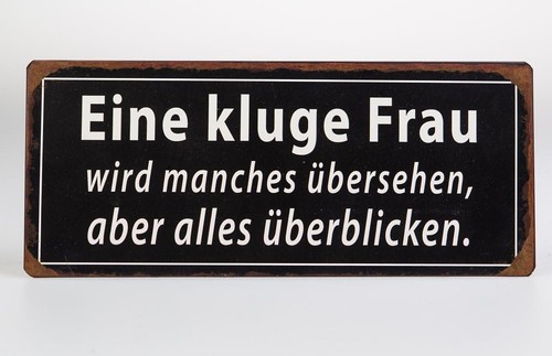 Blechschild wandschild - blechschild,