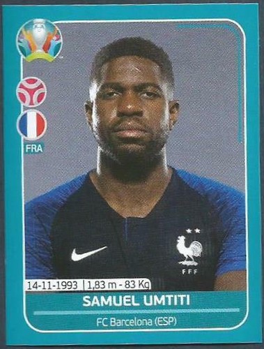 Panini uefa euro - uefa, 2020