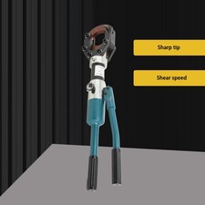 70kN Hydraulische Kabelschere 50mm Kabelschneider Kupfer Trennschere 60cm Länge