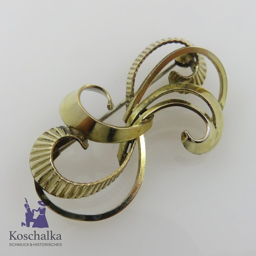 Vintage teka brosche - teka,
