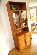 NR. 2  80er  Teak  Denmark  Schrank "Domino Møbler" Regal  Kommode