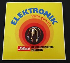 Werbe-Aufkleber Schuco