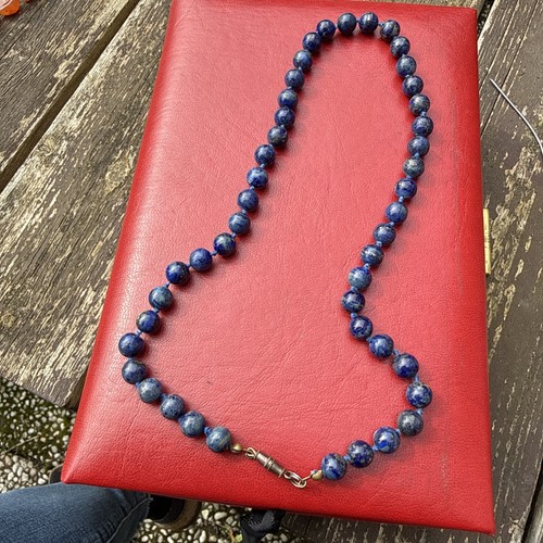 Lapislazuli perlenkette - lapislazuli,