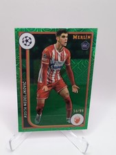 Topps Merlin Kosta Nedeljkovic 2023/24 RC /99 FK Crvena Zvezda Roter Stern