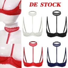 DE Damen Top Sexy Bh Offene