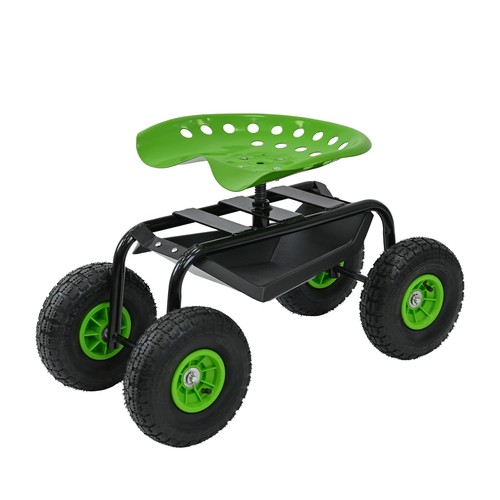 Gartenwagen rollsitz - gartenwagen,