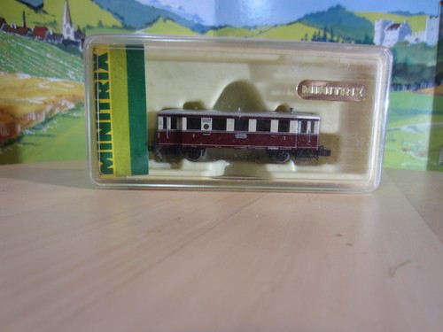 Minitrix triebwagen beiwagen - minitrix, triebwagen-beiwagen